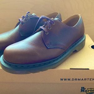 Doc Martens 1461 cask brown genuine leather shoes